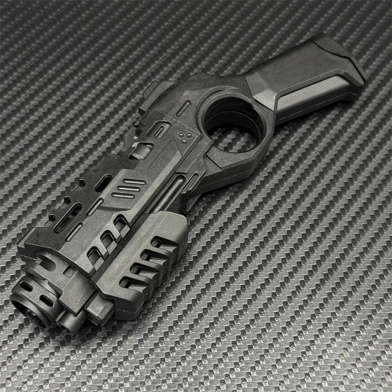 Cool Plastic Gun Fidget Toys Fun EDC Fidget Slider Stress Relief Shooting Toy ADHD Anti-Anxiety Toy Multifunctional Tools