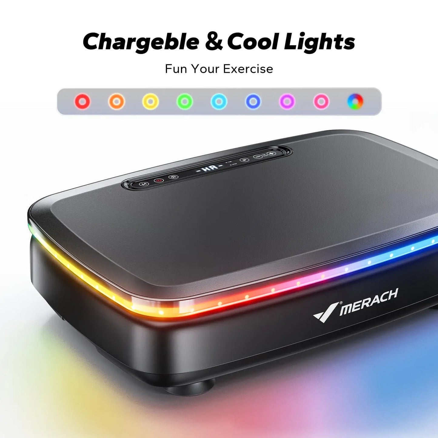 MERACH Vibration Plate Exercise Machine Whole Body Workout