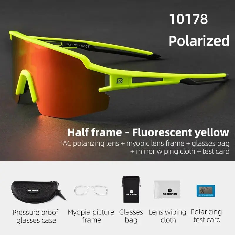 RockBros Photochromic Cycling Glasses UV Protected Eyewear