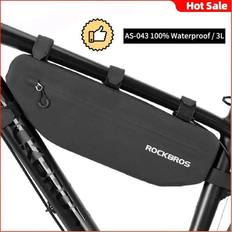 RockBros Top Tube Front Frame Bag Waterproof For Road MTB