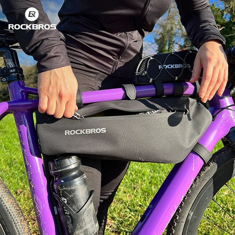 RockBros Top Tube Front Frame Bag Waterproof For Road MTB