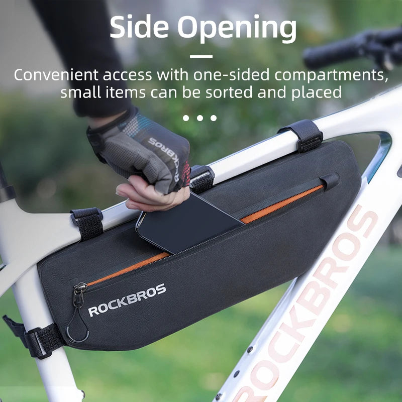 RockBros Top Tube Front Frame Bag Waterproof For Road MTB