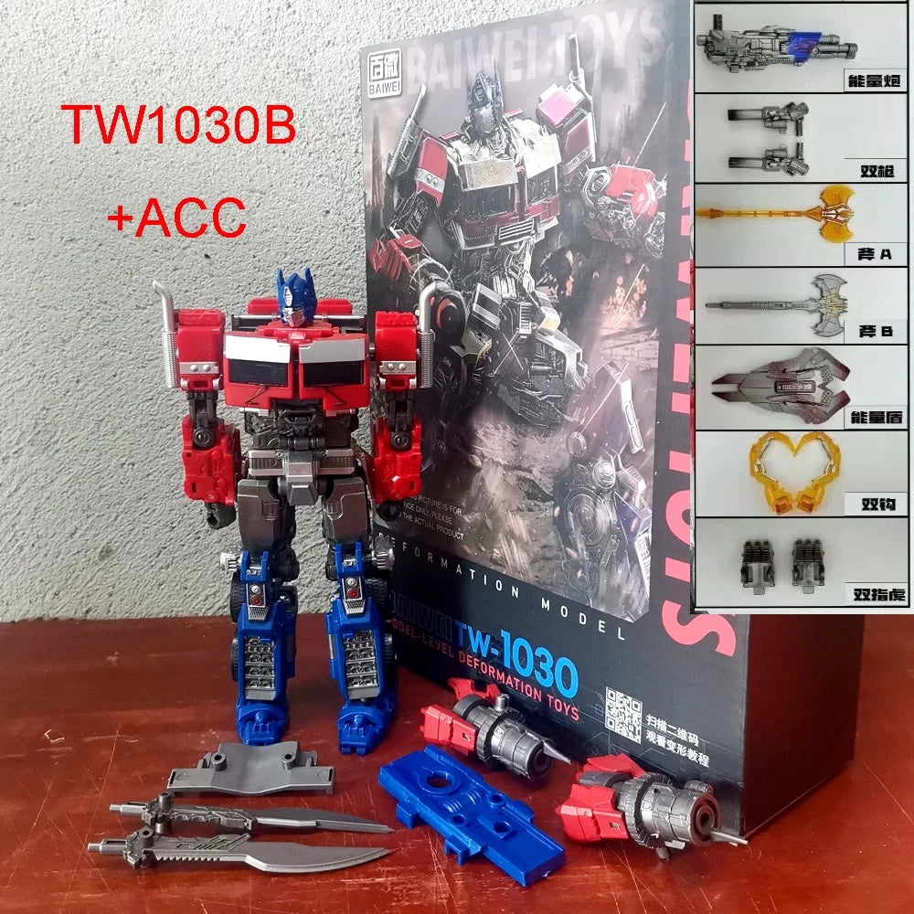 BAIWEI TW1030 Prime OP Commander Transformation Toys Film 7 Rise of The Beasts SS102 Action Figure Deformation Robot Anime Model