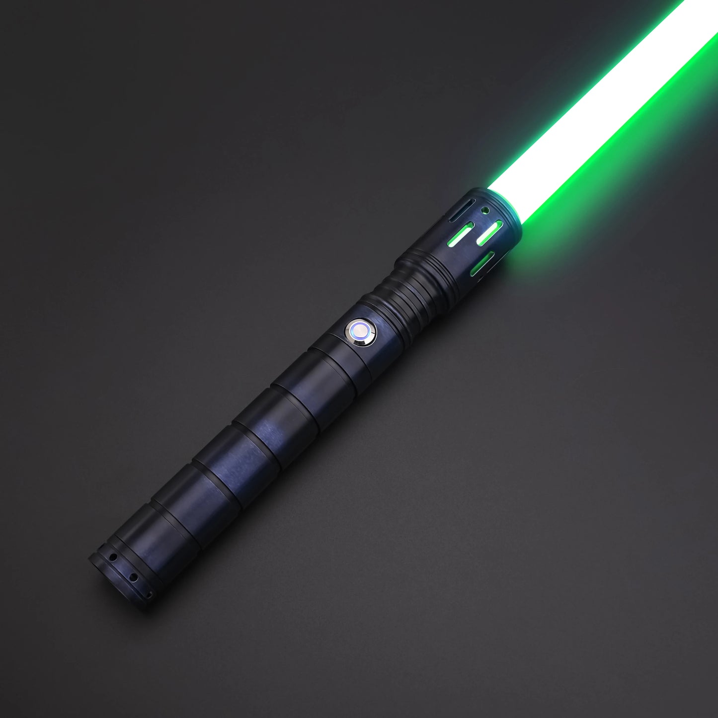 TXQSABER Lightsaber Neo Pixel Heavy Dueling RGB Color Changing Metal Hilt Smooth Swing Blaster Cosplay Jedi Laser Sword Toys Kid
