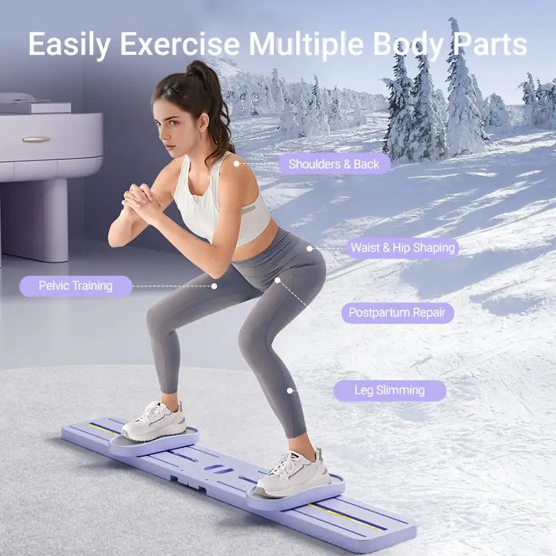 Foldable Three In One Ski Trainer Postpartum Leg Pelvic Hip