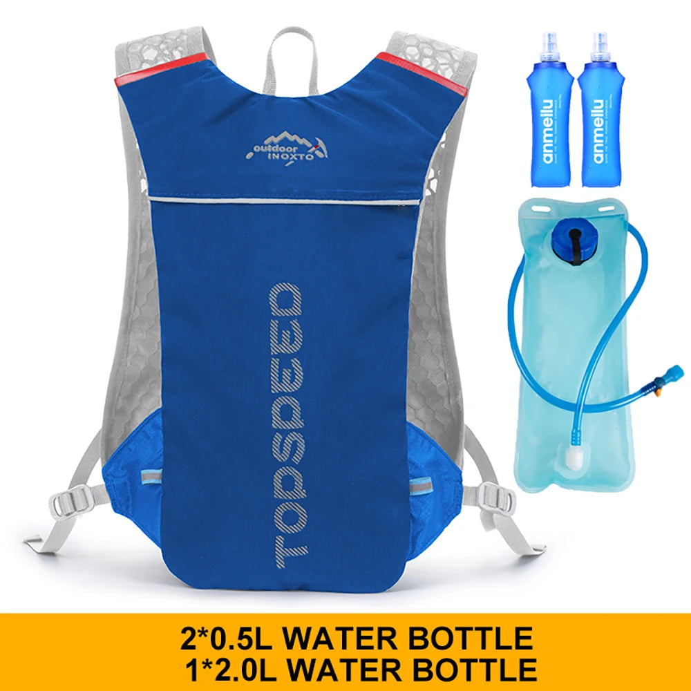 Ultralight 5L Outdoor Running Backpack Hydration Vest 500ml