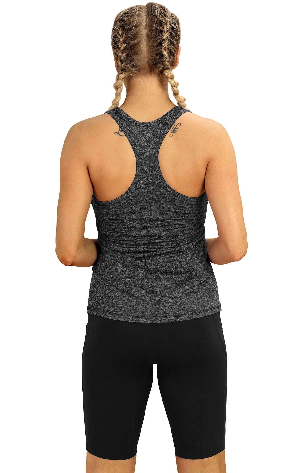 3 Pack Women Yoga Tank Tops Quick Dry Loose Fitness Shirt