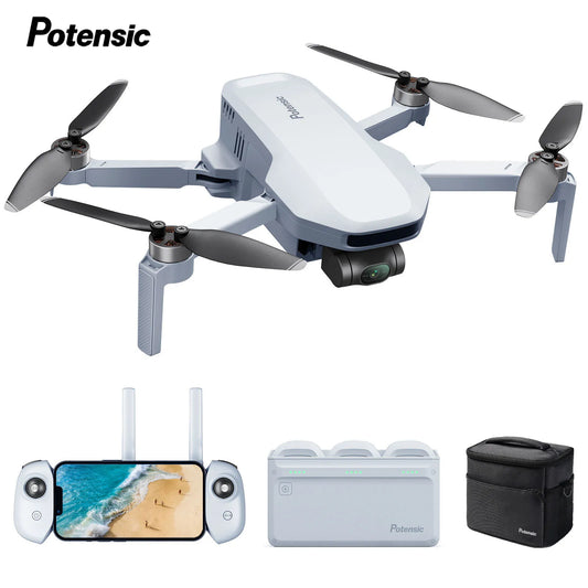 Potensic Mini Drone With 3-Axis Gimbal 4K Camera GPS