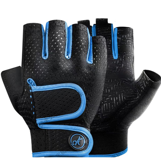 Moreok Breathable Gym Gloves Antislip Pull Ups Fitness