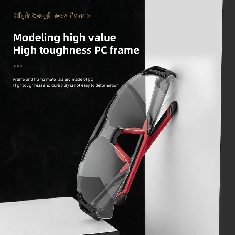 Rockbros Polarized Cycling Glasses Sunglasses MTB 5 Lenses