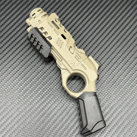 Cool Plastic Gun Fidget Toys Fun EDC Fidget Slider Stress Relief Shooting Toy ADHD Anti-Anxiety Toy Multifunctional Tools