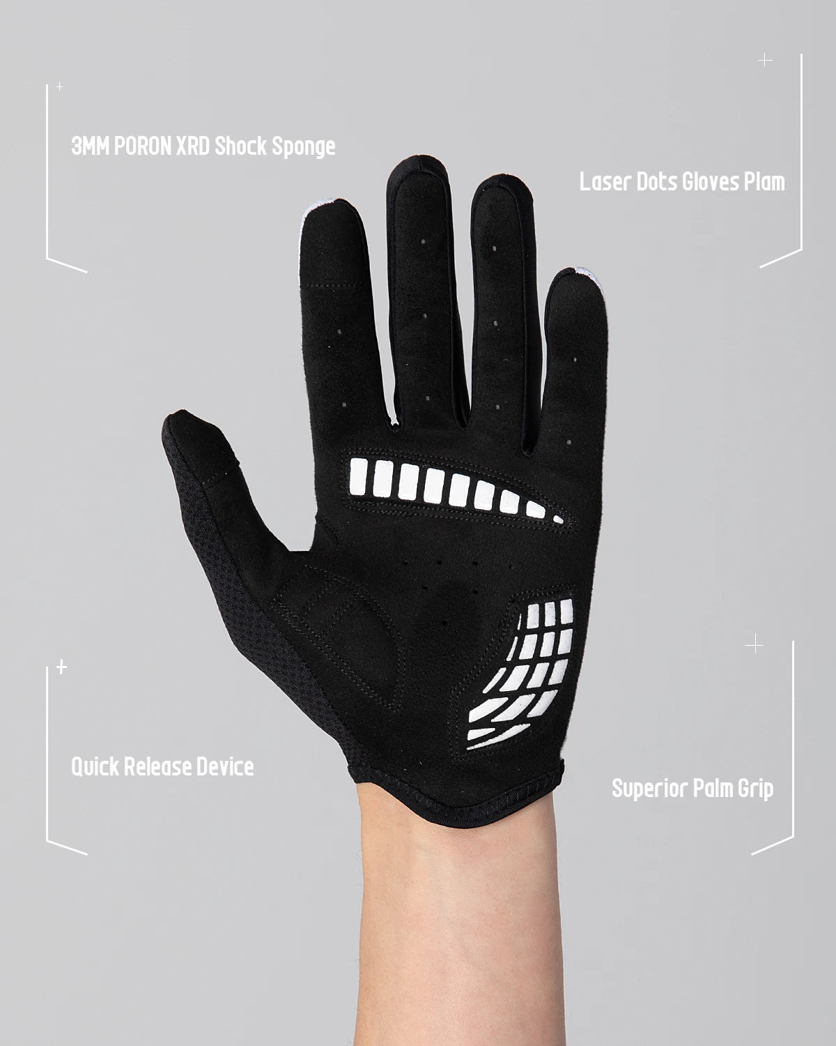 DUEECO Cycling Gloves Mountain Bike Full Finger Touchscreen