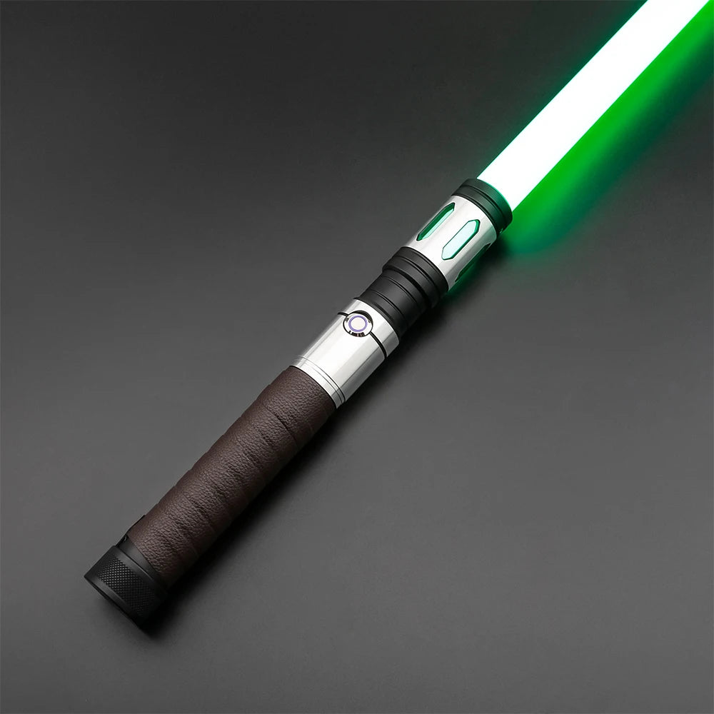TXQSABER Lightsaber Neo Pixel Heavy Dueling RGB Color Changing Metal Hilt Smooth Swing Blaster Cosplay Jedi Laser Sword Toys Kid