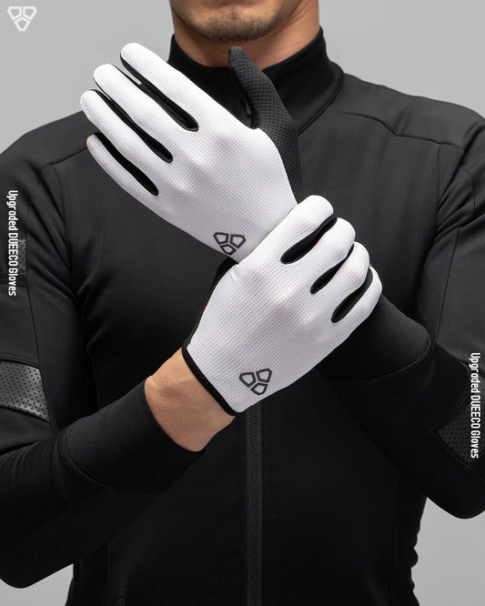DUEECO Cycling Gloves Mountain Bike Full Finger Touchscreen