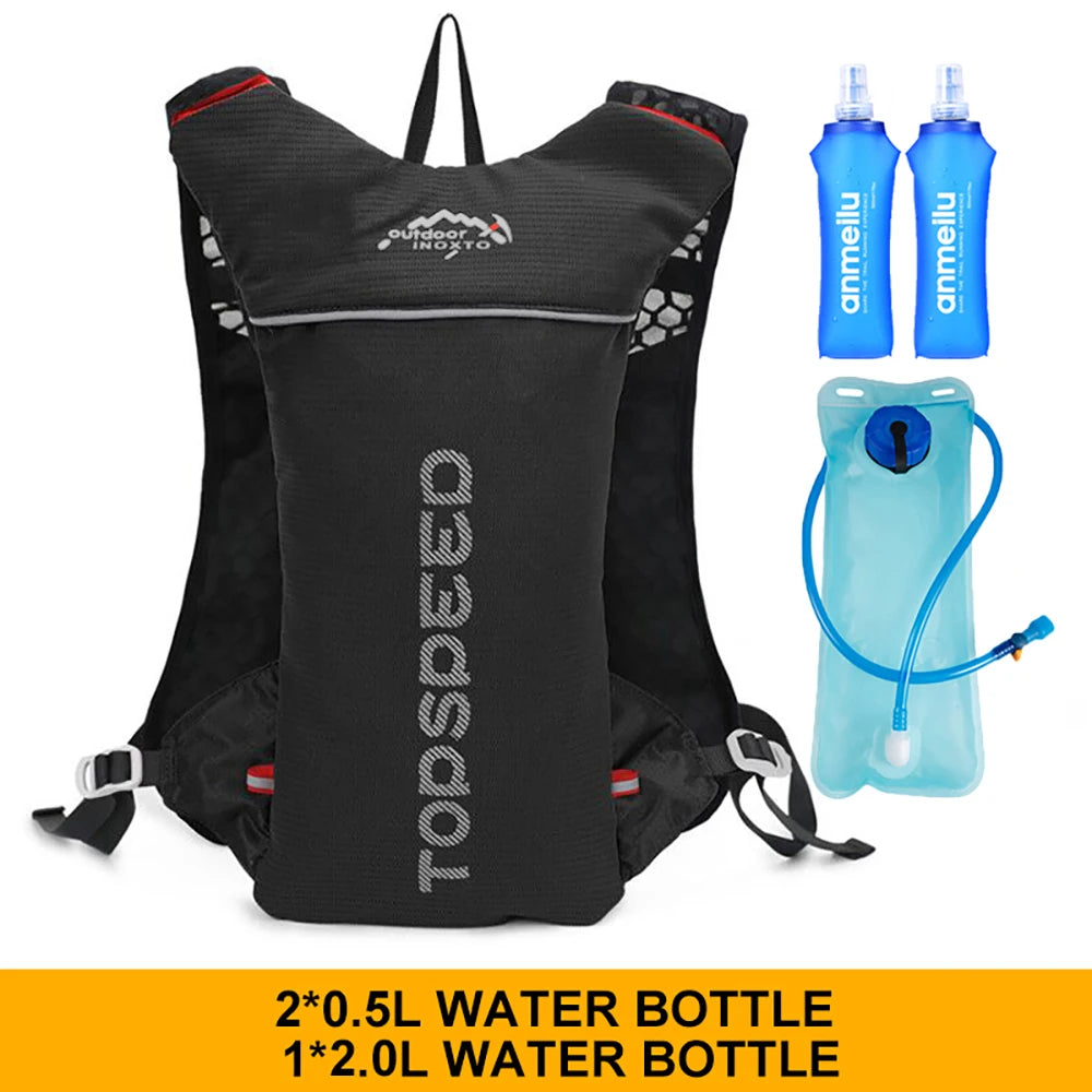 Ultralight 5L Outdoor Running Backpack Hydration Vest 500ml