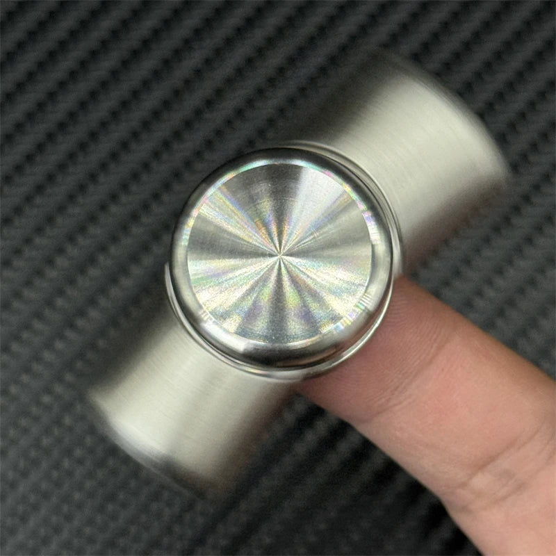 Stainless Steel Brushed Craft Fidget Spinner Fashion EDC Hand Spinner Office Relaxation Fidget Toys ADHD Tool Idea Gifts