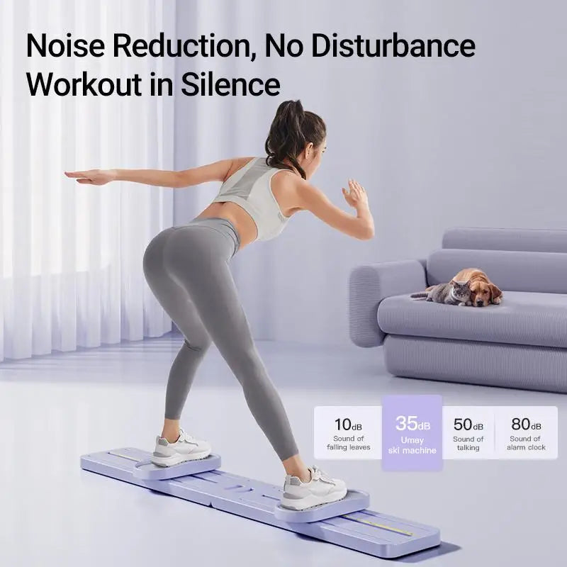 Foldable Three In One Ski Trainer Postpartum Leg Pelvic Hip