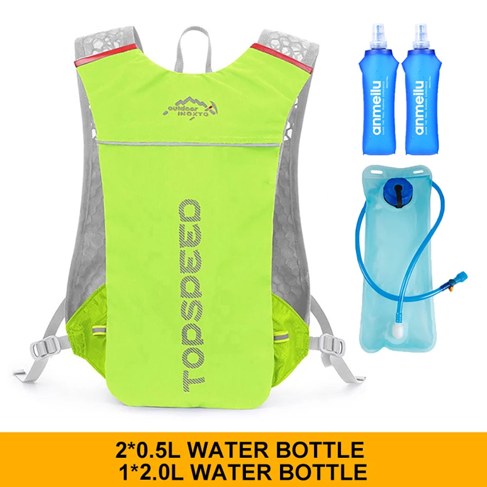 Ultralight 5L Outdoor Running Backpack Hydration Vest 500ml