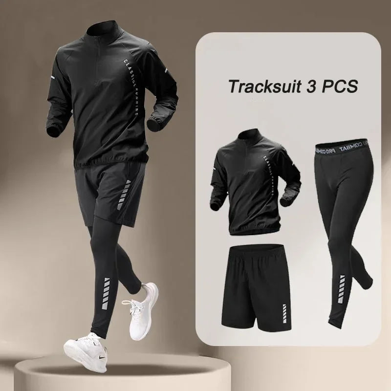 Autumn Quick Dry Mens Jacket Set 1 To 4 Piece Sportswear