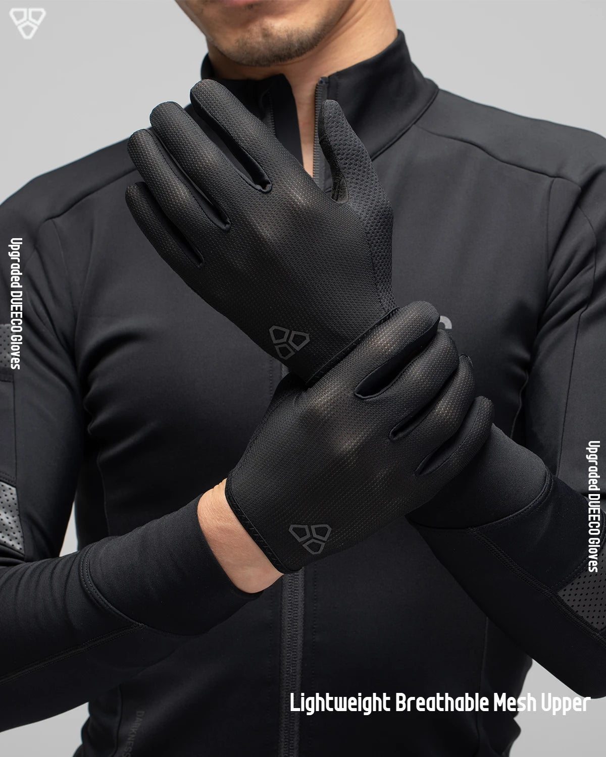 DUEECO Cycling Gloves Mountain Bike Full Finger Touchscreen