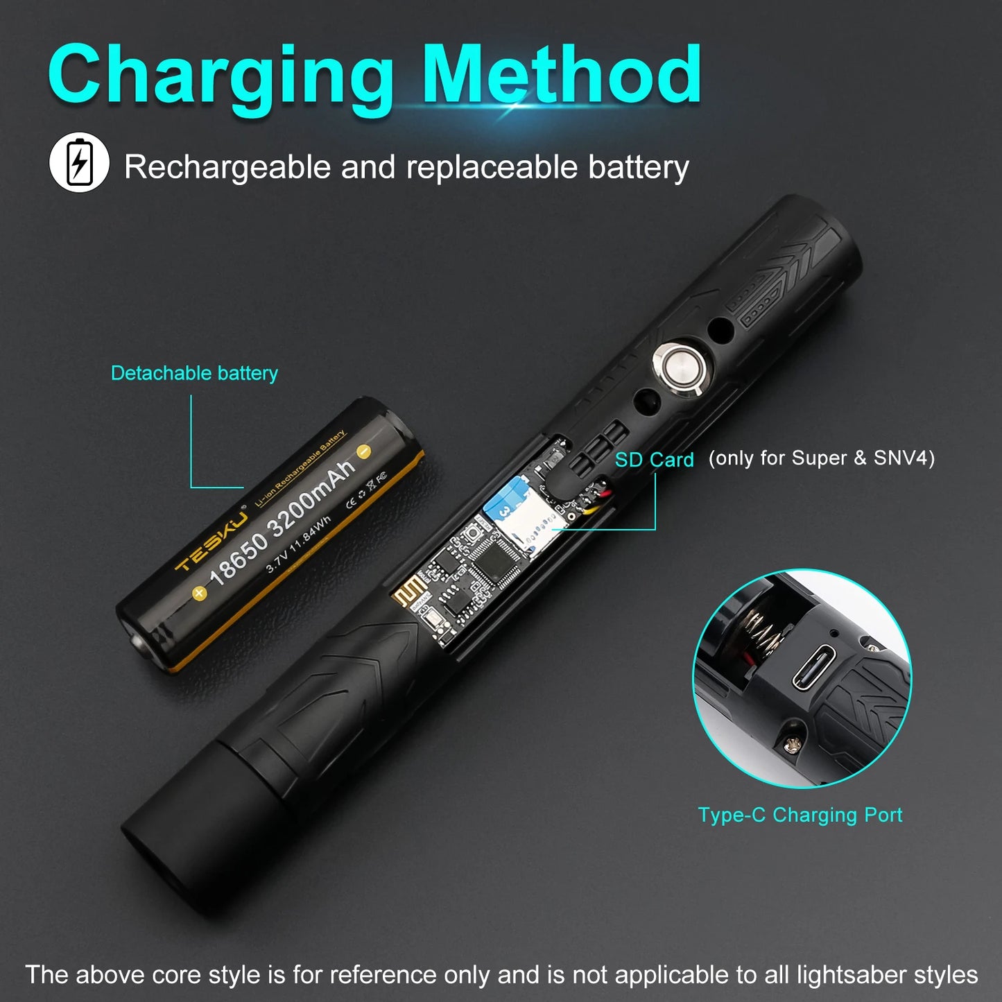 TXQSABER Lightsaber Neo Pixel Heavy Dueling RGB Color Changing Metal Hilt Smooth Swing Blaster Cosplay Jedi Laser Sword Toys Kid