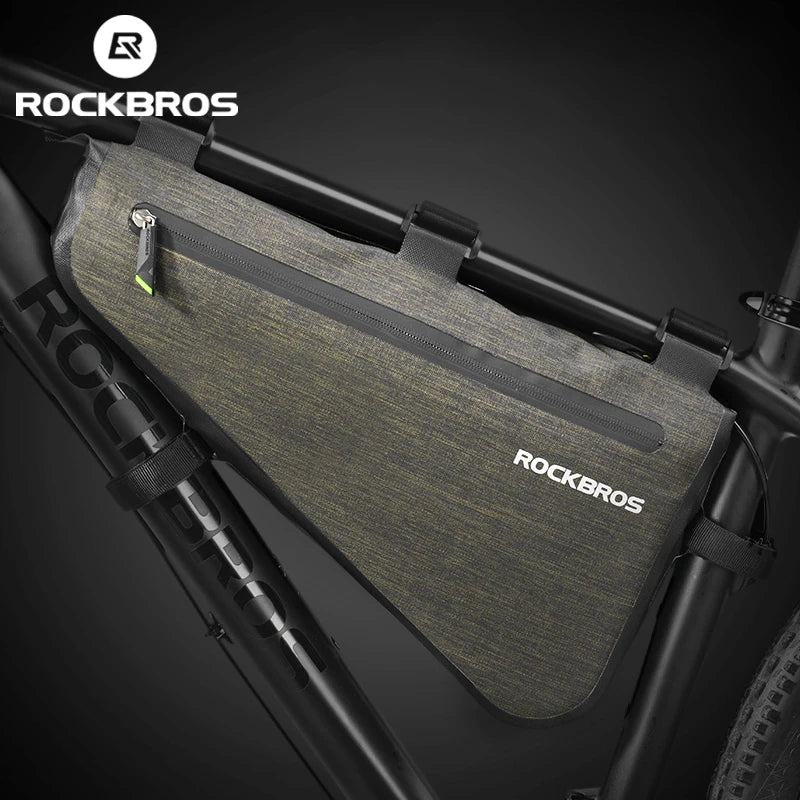 ROCKBROS Rainproof Frame Bag Pouch Waterproof Large Capacity