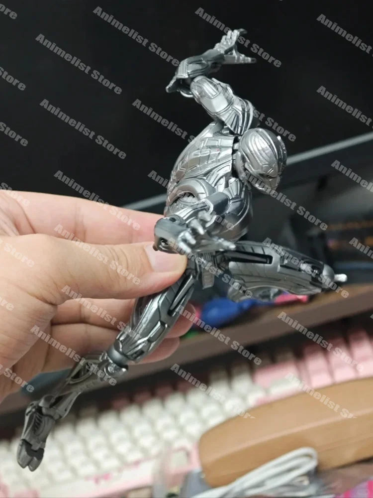 In Stock Marvel Ultron Action Figures AC Factory 16cm Ko Ultron Kaiyodo Amazing Yamaguchi Avengers Anime Collection Toys Gift